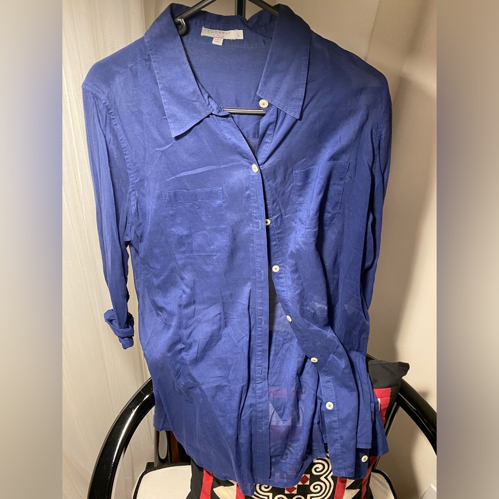 Calypso garze cotton shirt